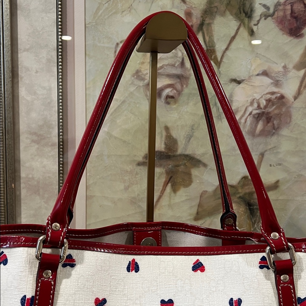 Gucci GG Supreme Heart Print Joy Tote Bag with COA EUC - Picture 7 of 17